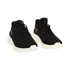 Slip-on femme noire en tissu, Primadonna, 25P405102TSNERO035, 003 preview