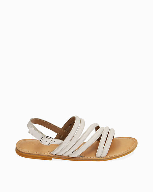 ZAPATOS FLAT PIEL BIAN, WHITE