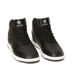 Sneakers nere , Primadonna, 182621186EPNERO036, 002a