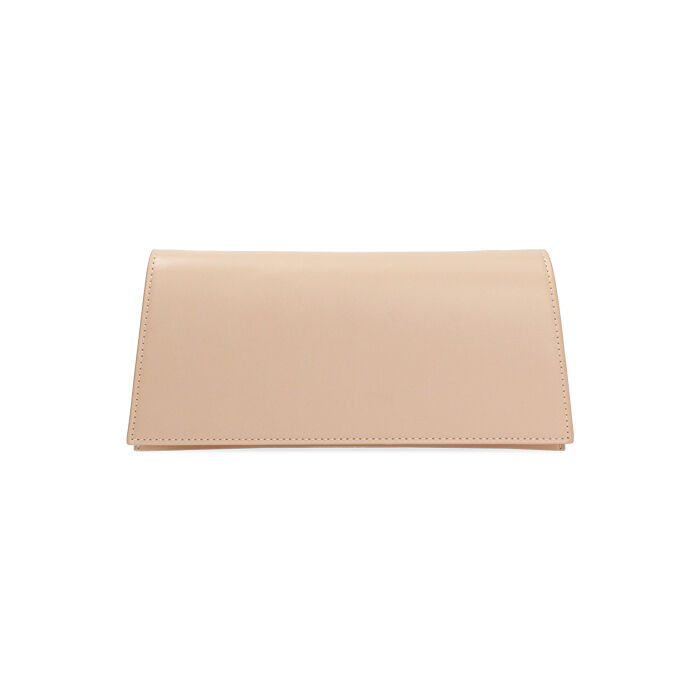 Bolso de mano beige con bandolera removible, Primadonna, 275126220EPBEIGUNI