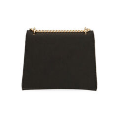 Borsa a tracolla nera in tessuto, Primadonna, 215123167LYNEROUNI, 003 preview