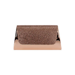 Pochette femme or rose miroir avec pierres, Primadonna, 255102426SRRAORUNI, 001 preview