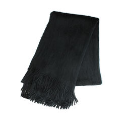 Sciarpa in tessuto nera da donna, Primadonna, 26B419803TSNEROUNI, 001a