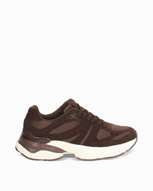 Sneakers testa di moro chunky da donna, DK BROWN