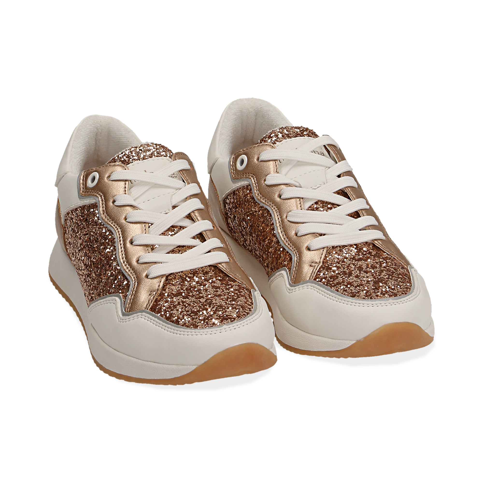 Windsor Smith Sneakers Racerr laminato oro rosa - Aversa Shoes Srl