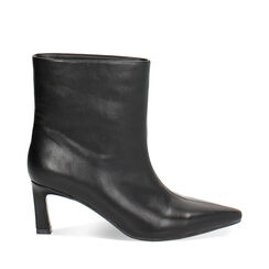 Tronchetto nero, tacco 6,5 cm, Primadonna, 242734203EPNERO035, 001a