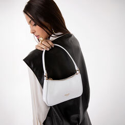 Mini bolso blanco con bandolera removible, Primadonna, 275130169VEBIANUNI, 002 preview