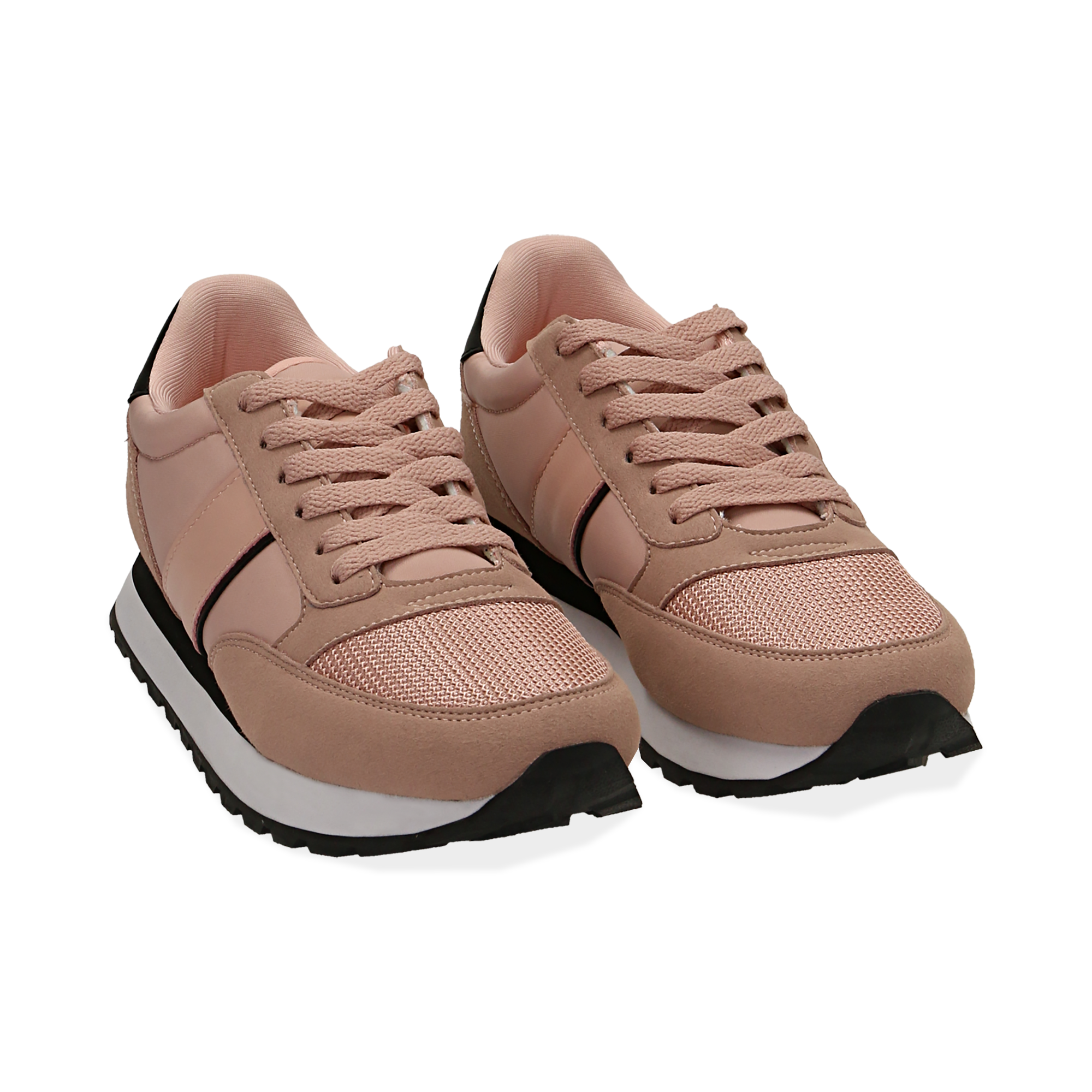 Zapatillas en tejido color nude | Primadonna Collection