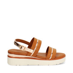 Cuñas de mujer color coñac, Primadonna, 254969201EPCOGN035, 001a