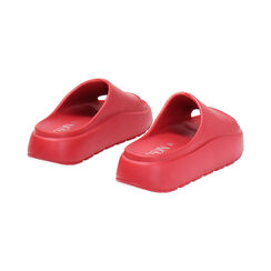 Sandalias de playa para mujer rojas en PVC, Primadonna, 254740613PVROSS036, 004 preview