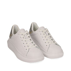 Sneakers bianco/argento, SPECIAL SALES, 172602011EPBIAR035, 002a