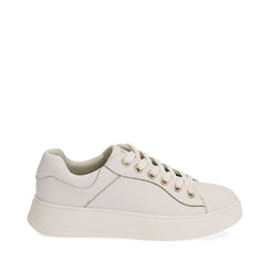Sneakers blanches , SOLDES, 190625501EPBIAN036, 001a