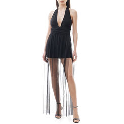 Vestito nero in velo, Primadonna, 21C910245TSNEROM, 001 preview