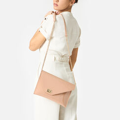 Pochette femme nude en vernis, Primadonna, 255125554VENUDEUNI, 002a
