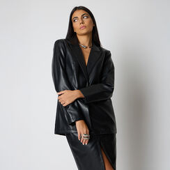 Giacca nera con dettagli moderni, Primadonna, 266541203EPNEROM, 002 preview