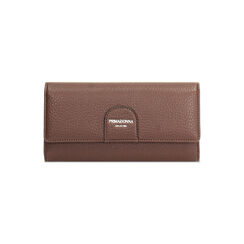 Portefeuille élégant en brun foncé, Primadonna, 265702125EPMOROUNI, 001 preview