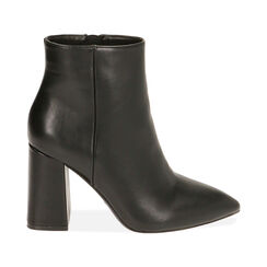 Ankle boots neri, tacco 9 cm , Special Price, 204908301EPNERO035, 001 preview