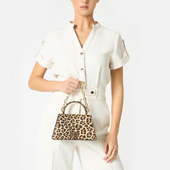 Mini sac femme léopard, Primadonna, 255126021EPLEOPUNI, 002a