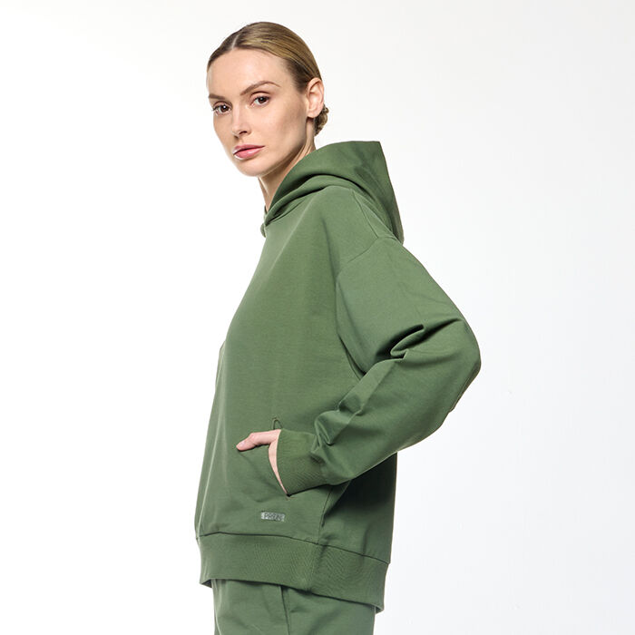 Felpa kyrie donna verde new arrivals
