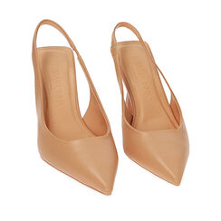 ZAPATOS CHANEL SINTETICO NUDE, Primadonna, 212161201EPNUDE035, 002a