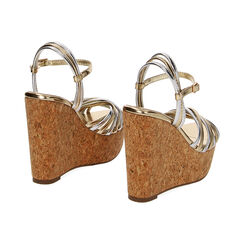 WOMEN SHOES WEDGE LAMINATED OROG, Primadonna, 232721722LMOROG035, 003 preview
