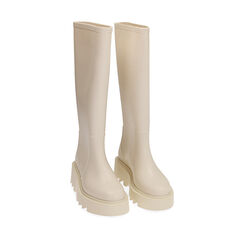 Botas de lluvia de pvc negro, 200901006PVPANN035, 002a