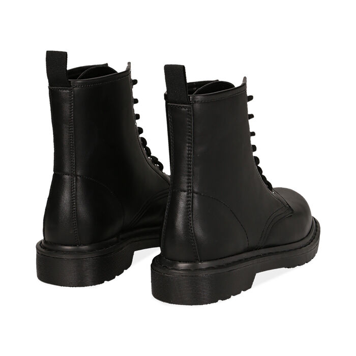 Anfibio dr. martens jadon in pelle nera con fibbie h-brands zeppa grigio -  Stileo.it