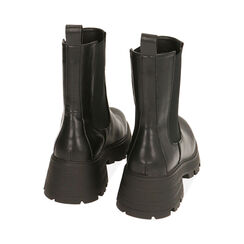 Chelsea boots neri, tacco 4,5 cm , Primadonna, 200635105EPNERO035, 003 preview