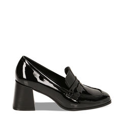 CALZATURA MOCASSINO SINTETICO VERNICE NE, Primadonna, 224888001VENERO037, 001a