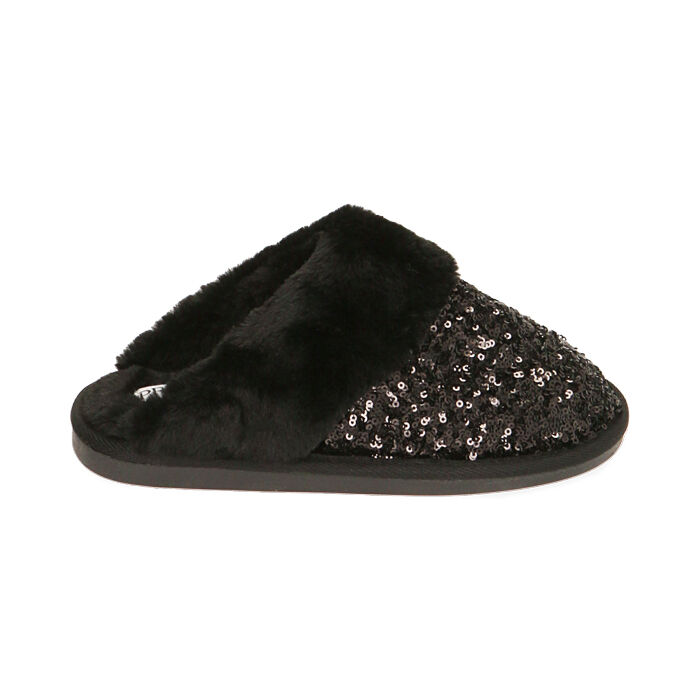 Slippers femme paillettes clearance