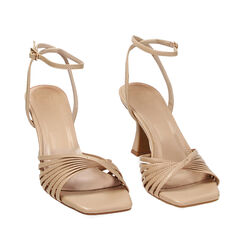 Sandales à talons beige, Primadonna, 232164828EPBEIG036, 002a