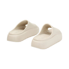Sandales de plage femme crème en PVC, Primadonna, 254740613PVPANN036, 004 preview
