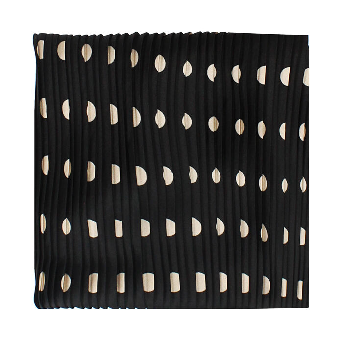 Foulard beige-noir tissu élégant, Primadonna, 26B431804TSBENEUNI