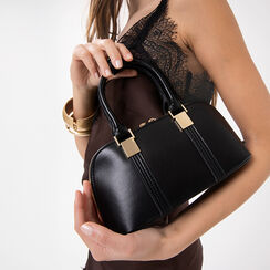 Mini bolso negro con bandolera removible, Primadonna, 275126700EPNEROUNI, 002a