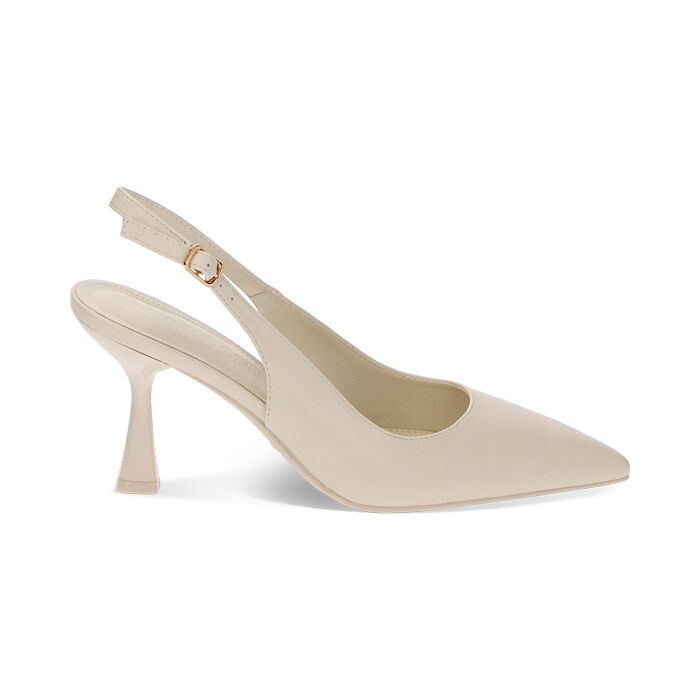 Escarpin creme femme top