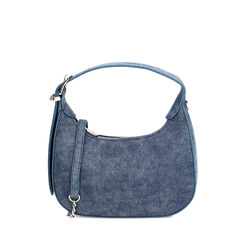 Mini bolso femenino en tejido vaquero, Primadonna, 255125841TSJEANUNI, 001a
