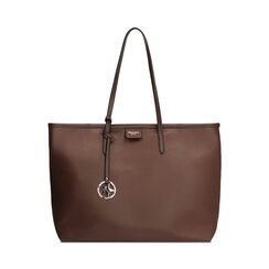 Borsa a spalla testa di moro con dettagli eleganti, Primadonna, 265705555EPMOROUNI, 001 preview