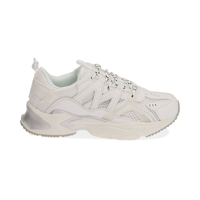 Sneakers bianco/argento , SPECIAL SALE, 17E900045EPBIAR035