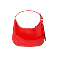 Mini bag donna rossa in vernice, Primadonna, 255125841VEROSSUNI, 004 preview