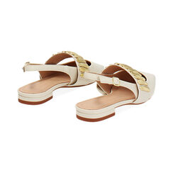 Bailarinas crema destalonadas elegantes, Primadonna, 274906032EPPANN035, 004 preview