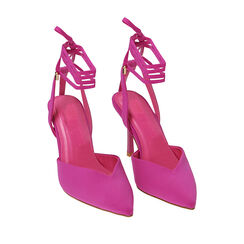 ZAPATOS CHANEL LYCRA FUCS, Primadonna, 212162801LYFUCS036, 002a