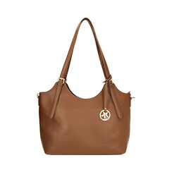 Borsa a spalla hobo marrone, Primadonna, 225701034EPMARRUNI, 001 preview