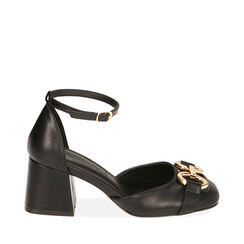 Escarpins noirs, talon 7 cm , Primadonna, 204995003EPNERO036, 001a