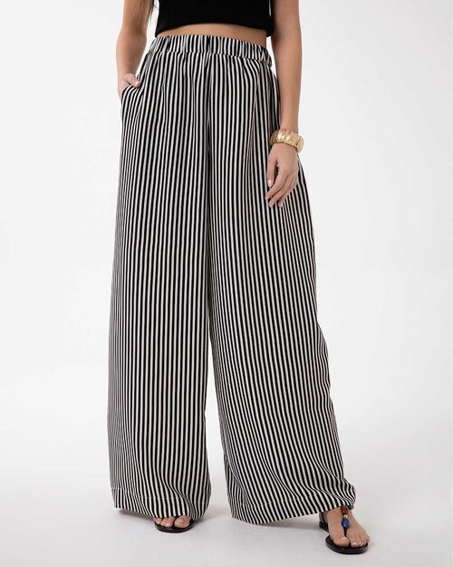 VETEMENTS PANTALON TISSU NEBE, MULTI COLOR