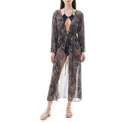 Copricostume nero/marrone, Primadonna, 21L501137TSNEMAUNI, 001a