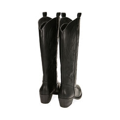 Stivali texani neri, tacco 5 cm, Primadonna, 233029902EPNERO039, 003 preview