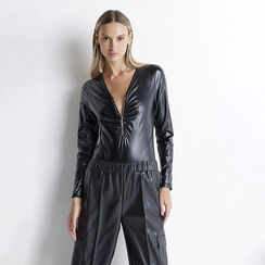 Body nero con zip, Primadonna, 22C923031EPNEROL, 003 preview