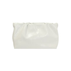 Pochette bianca lucida con tracolla removibile, Primadonna, 261751040EUBIANUNI, 001 preview