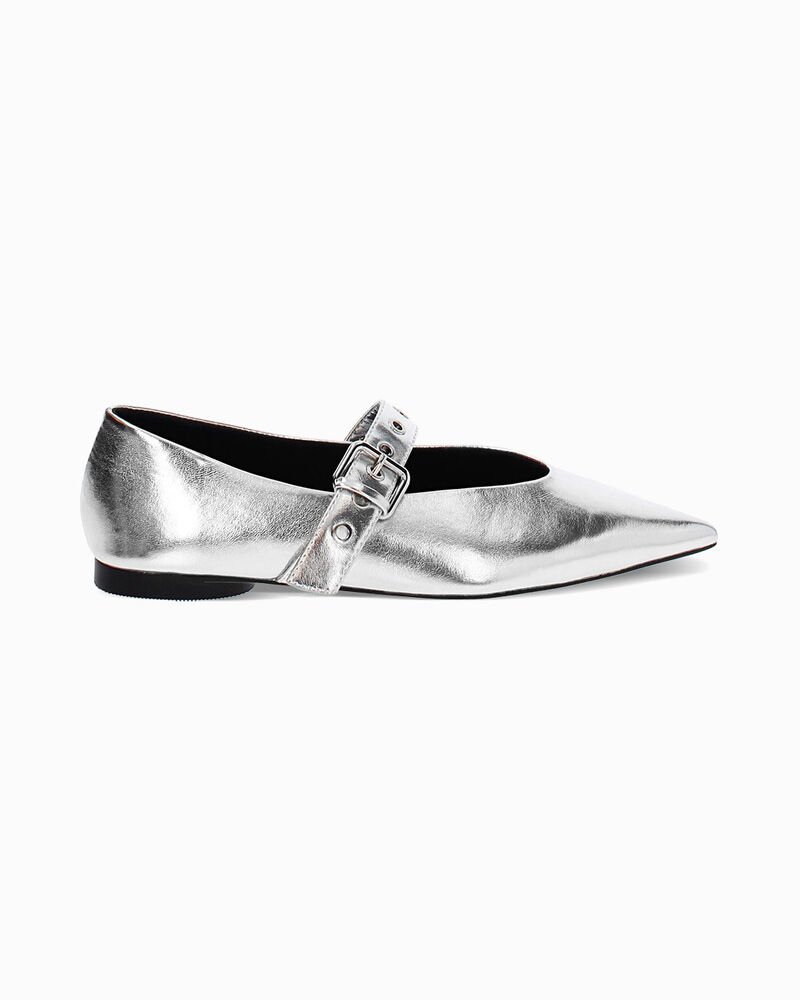 Ballerine donna silver a punta image number null