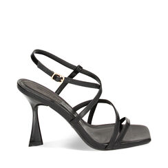 Sandales à talons noires, Primadonna, 234960812EPNERO035, 001a